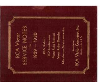 RCASN-Service Notes-1929 preview